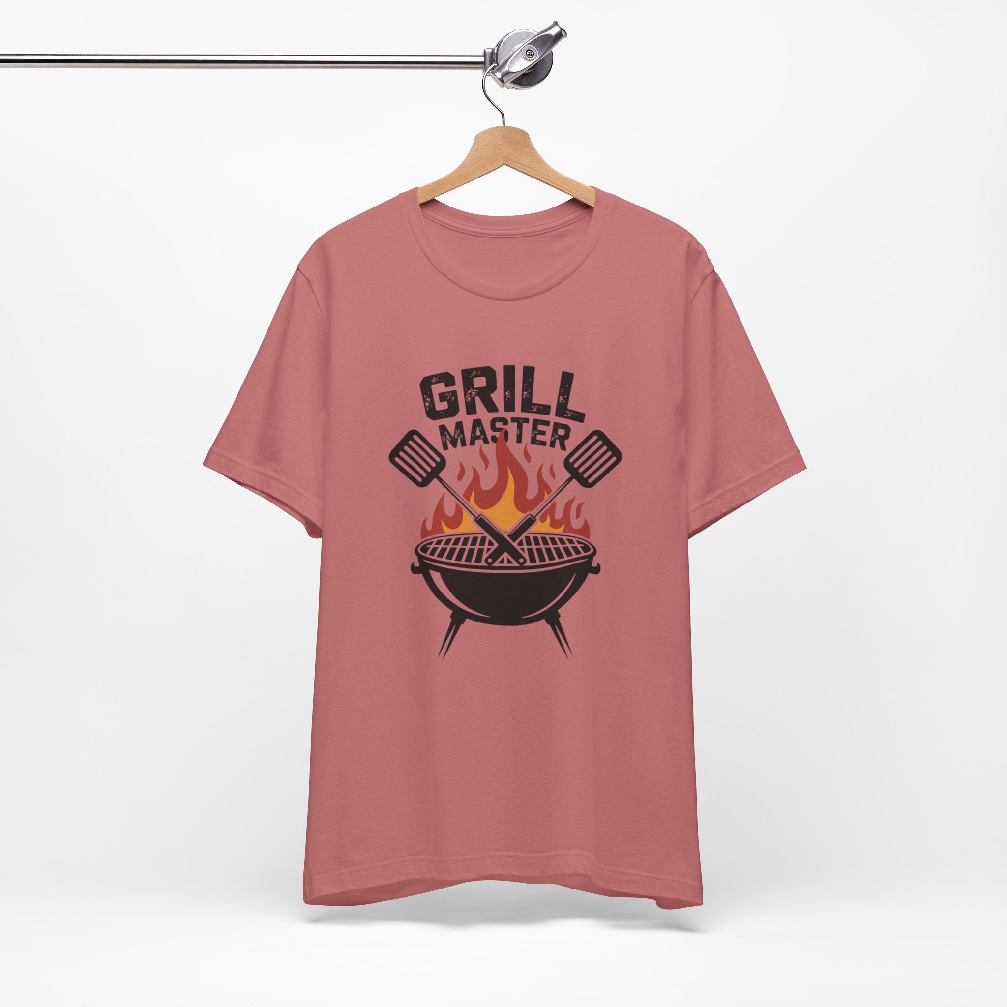 “Grill Master” T-Shirt — BBQ Chef Graphic Tee