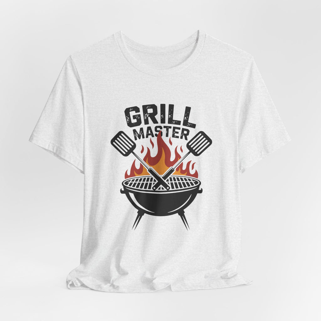 “Grill Master” T-Shirt — BBQ Chef Graphic Tee