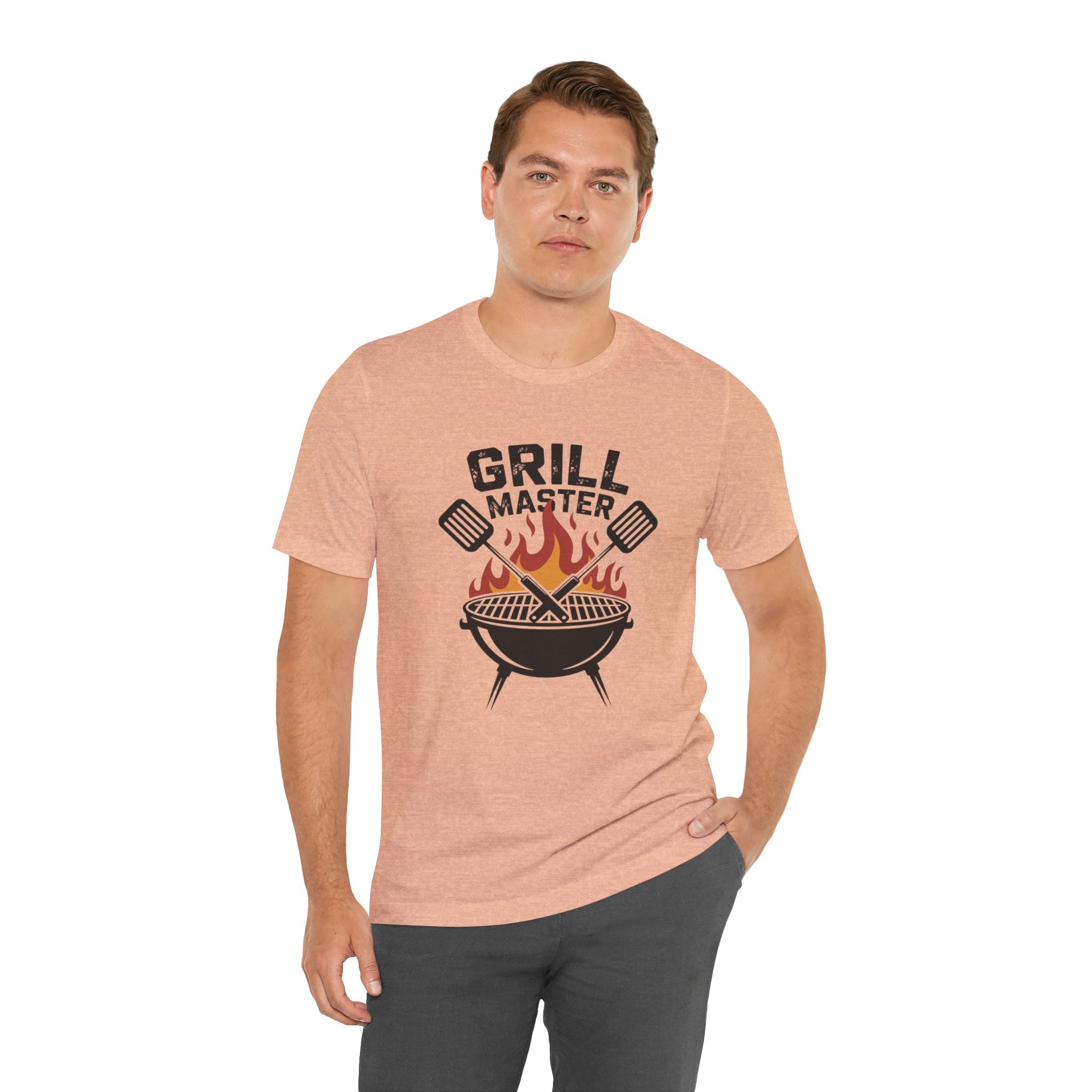 “Grill Master” T-Shirt — BBQ Chef Graphic Tee