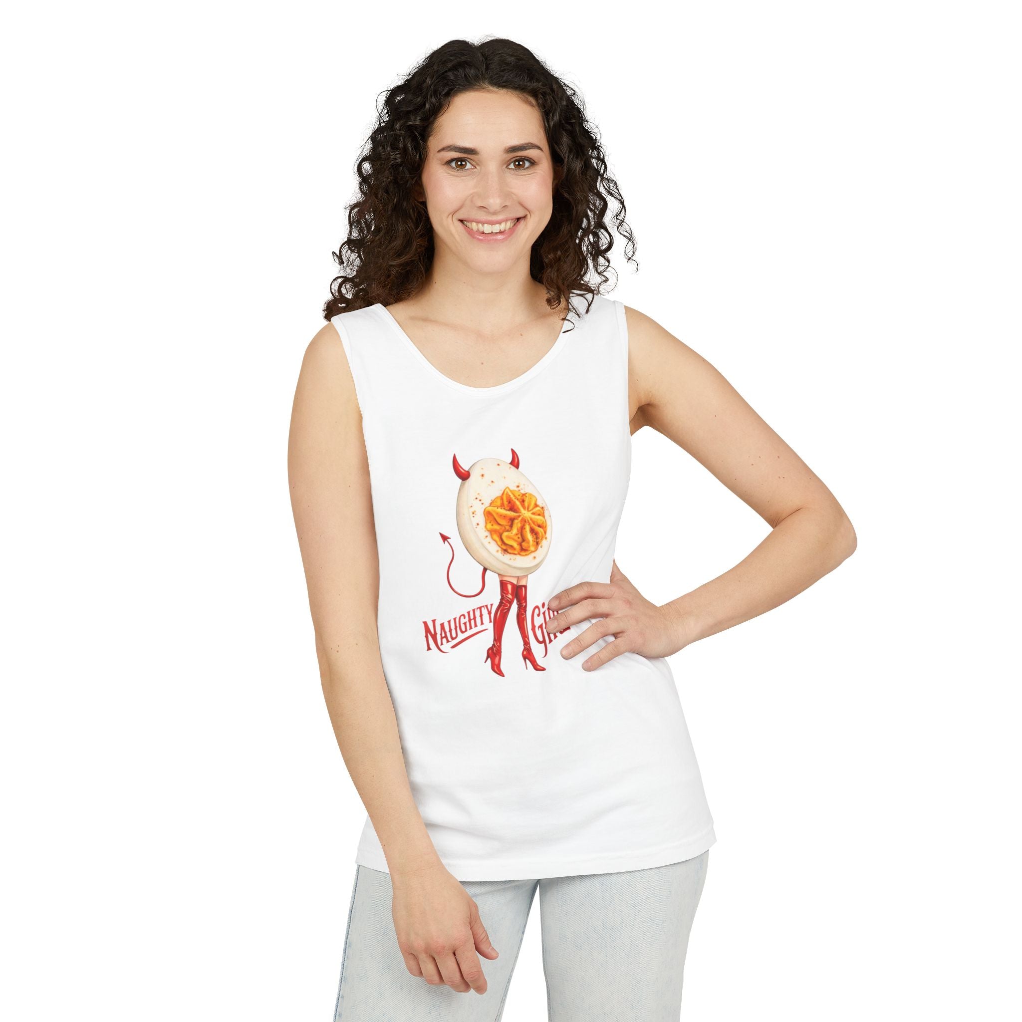 “Naughty Girl” Deviled Egg Tank Top
