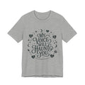 “My Voice Will Haunt You” Jersey Unisex T-Shirt
