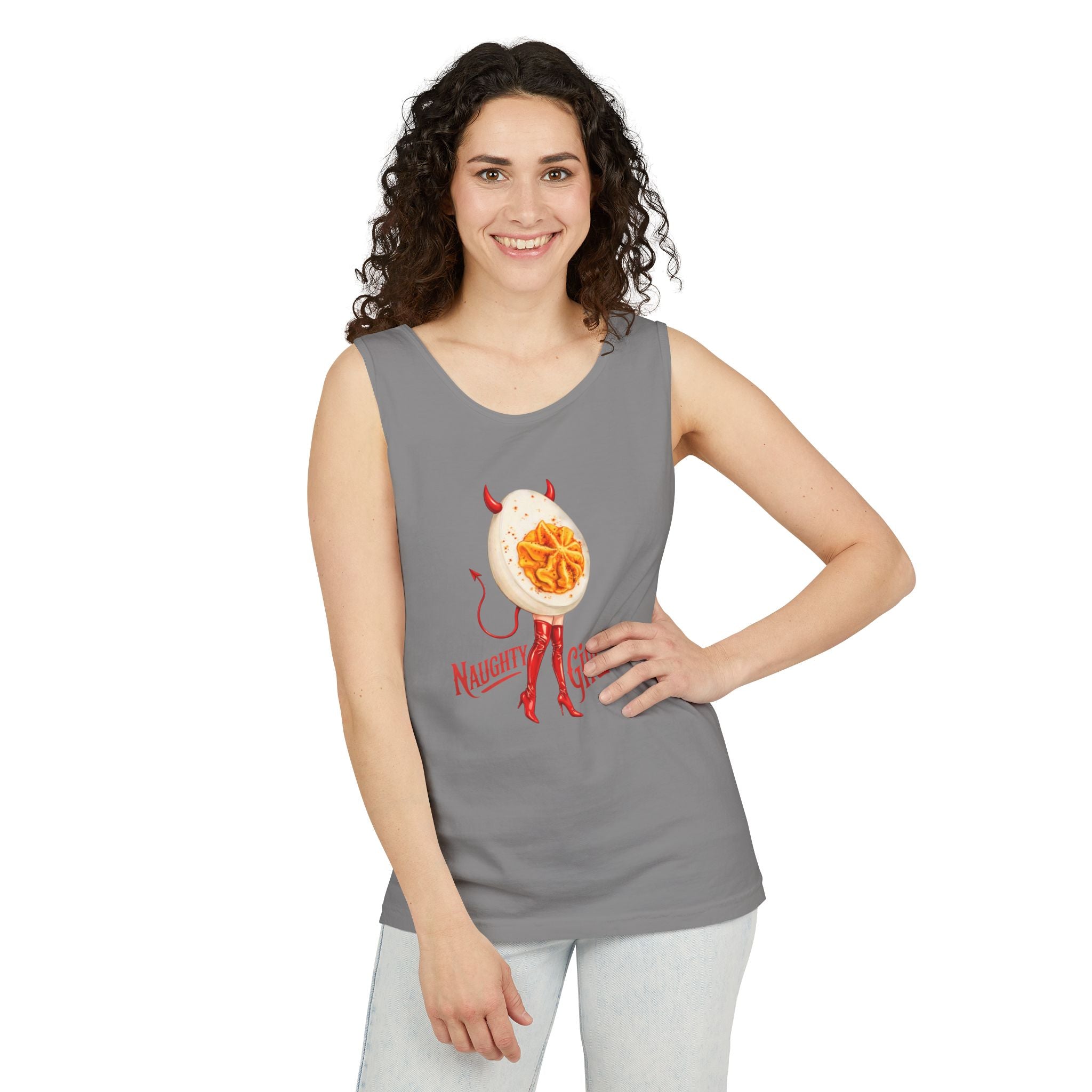 “Naughty Girl” Deviled Egg Tank Top