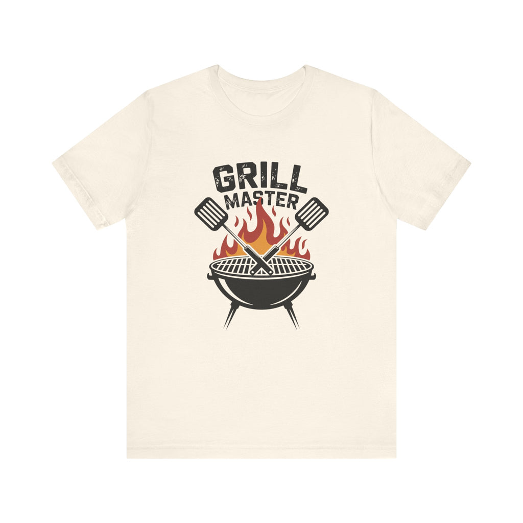 “Grill Master” T-Shirt — BBQ Chef Graphic Tee