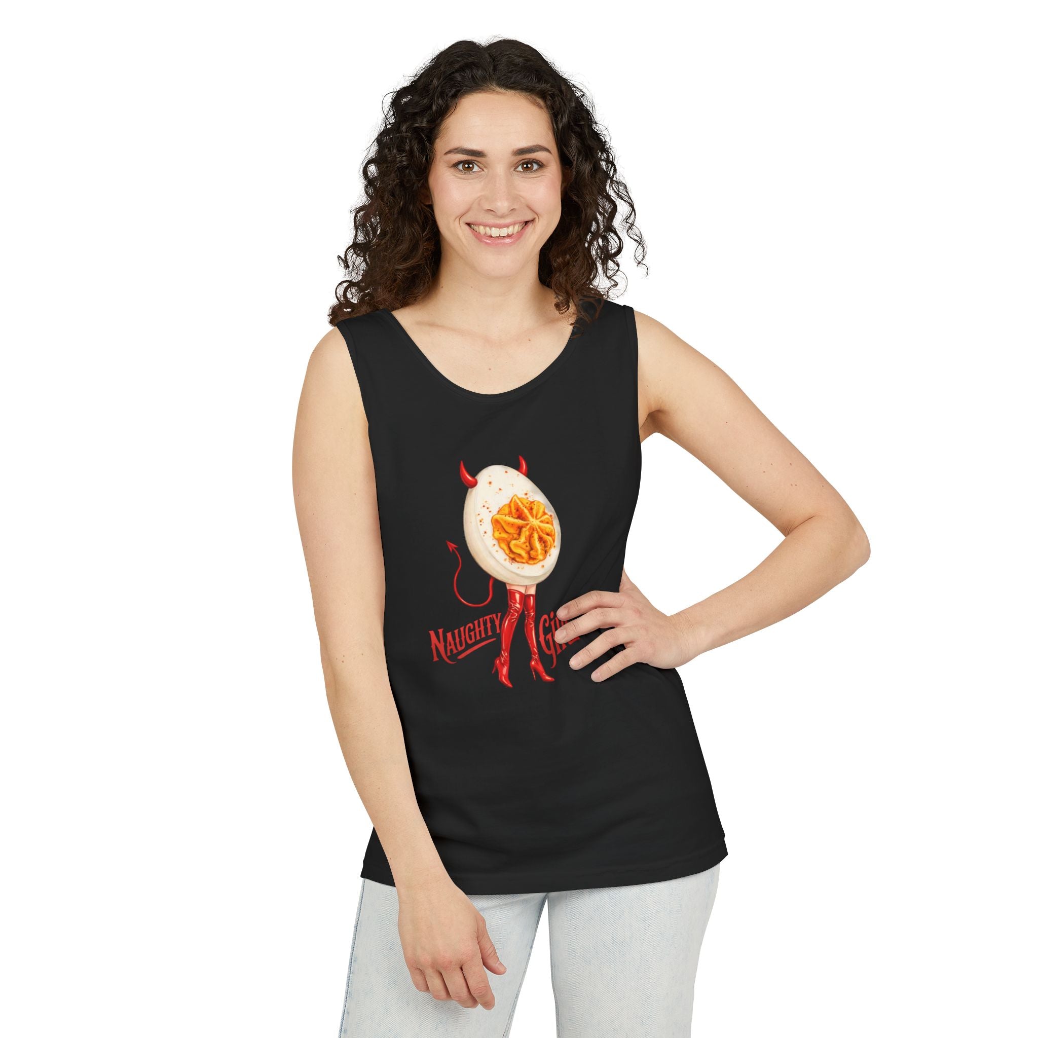 “Naughty Girl” Deviled Egg Tank Top