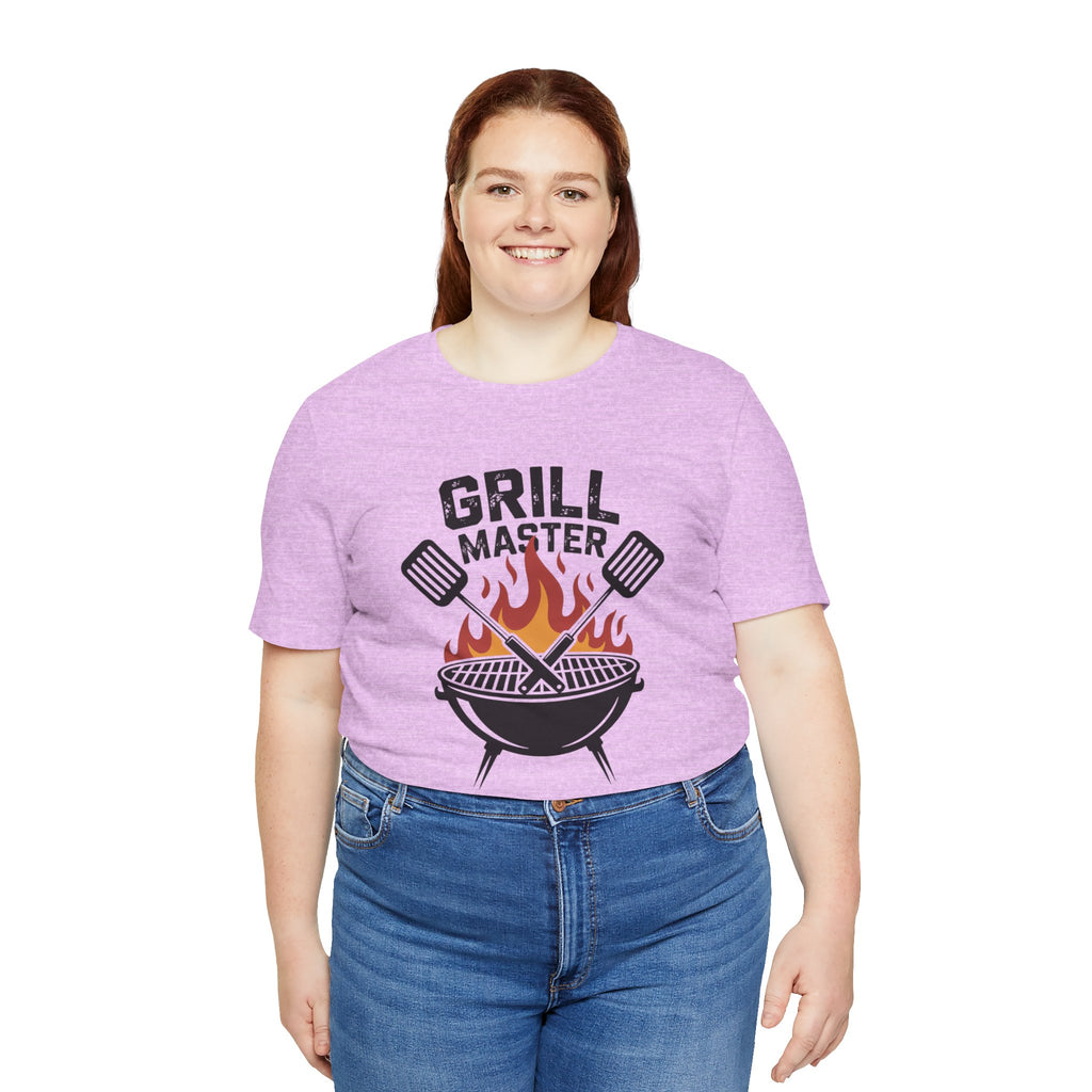 “Grill Master” T-Shirt — BBQ Chef Graphic Tee