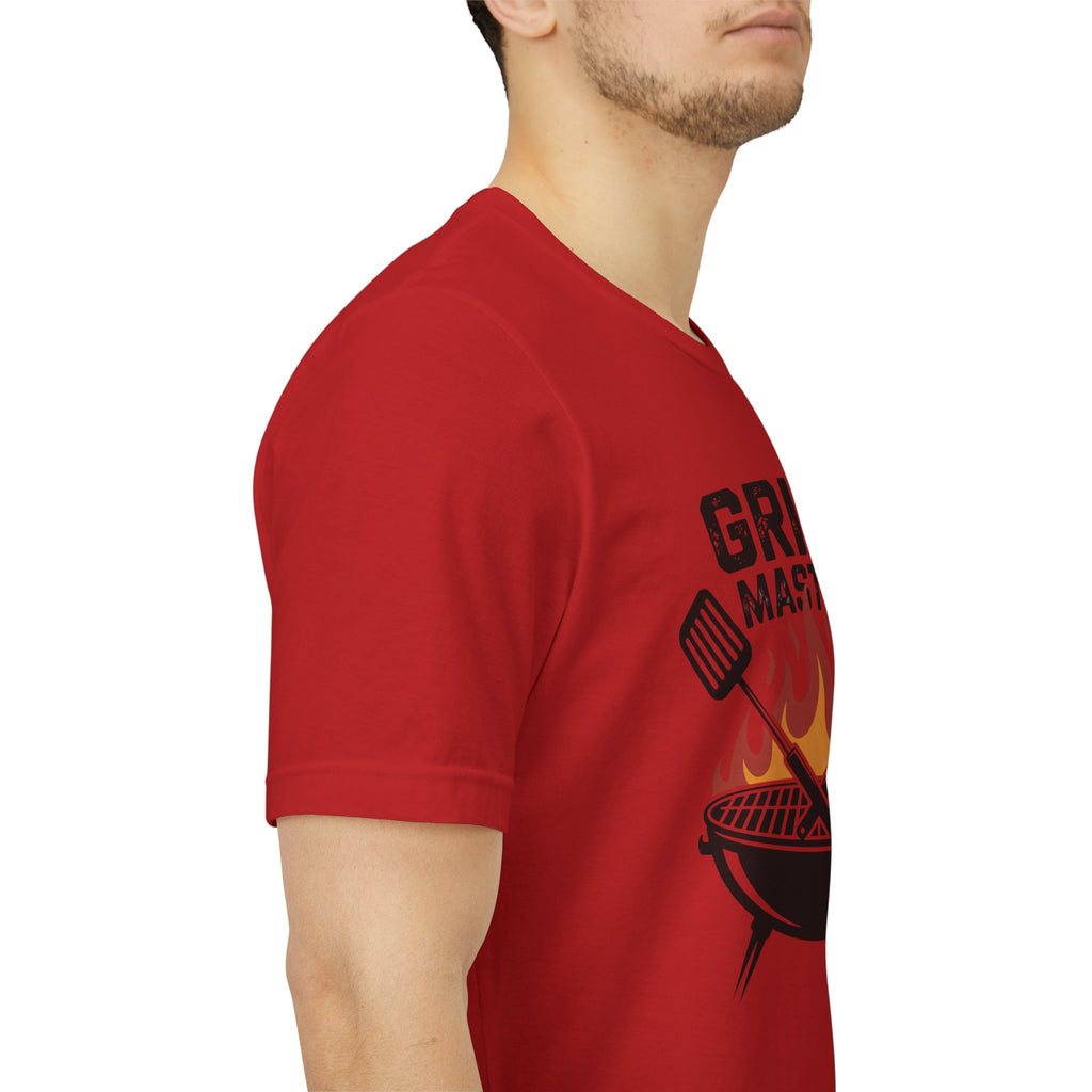 “Grill Master” T-Shirt — BBQ Chef Graphic Tee