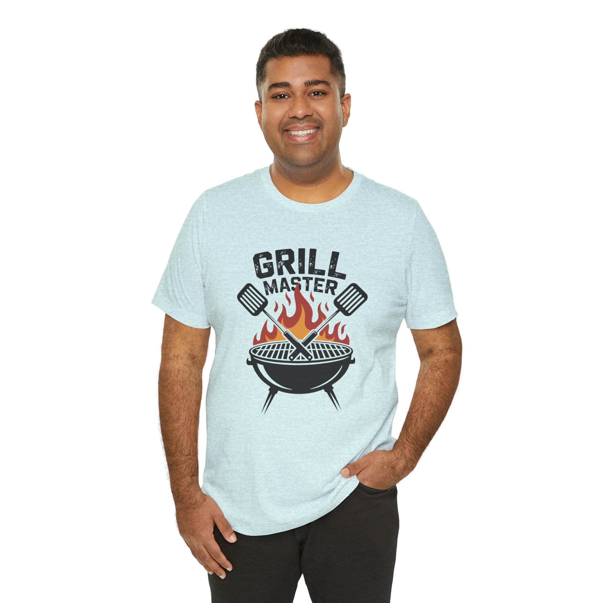 “Grill Master” T-Shirt — BBQ Chef Graphic Tee