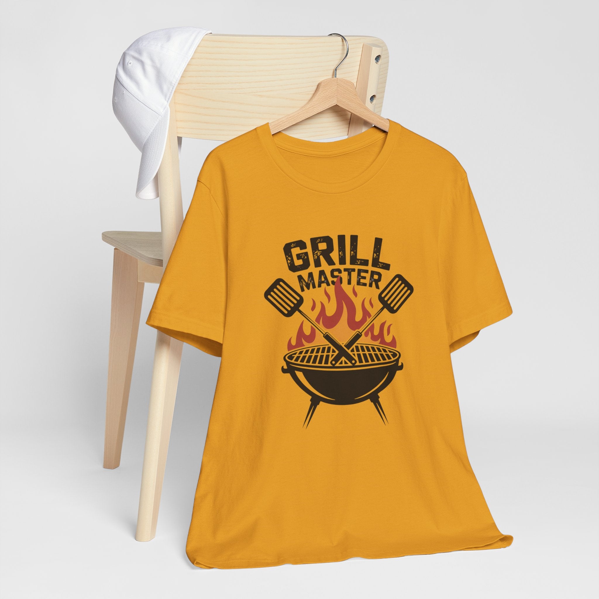 “Grill Master” T-Shirt — BBQ Chef Graphic Tee