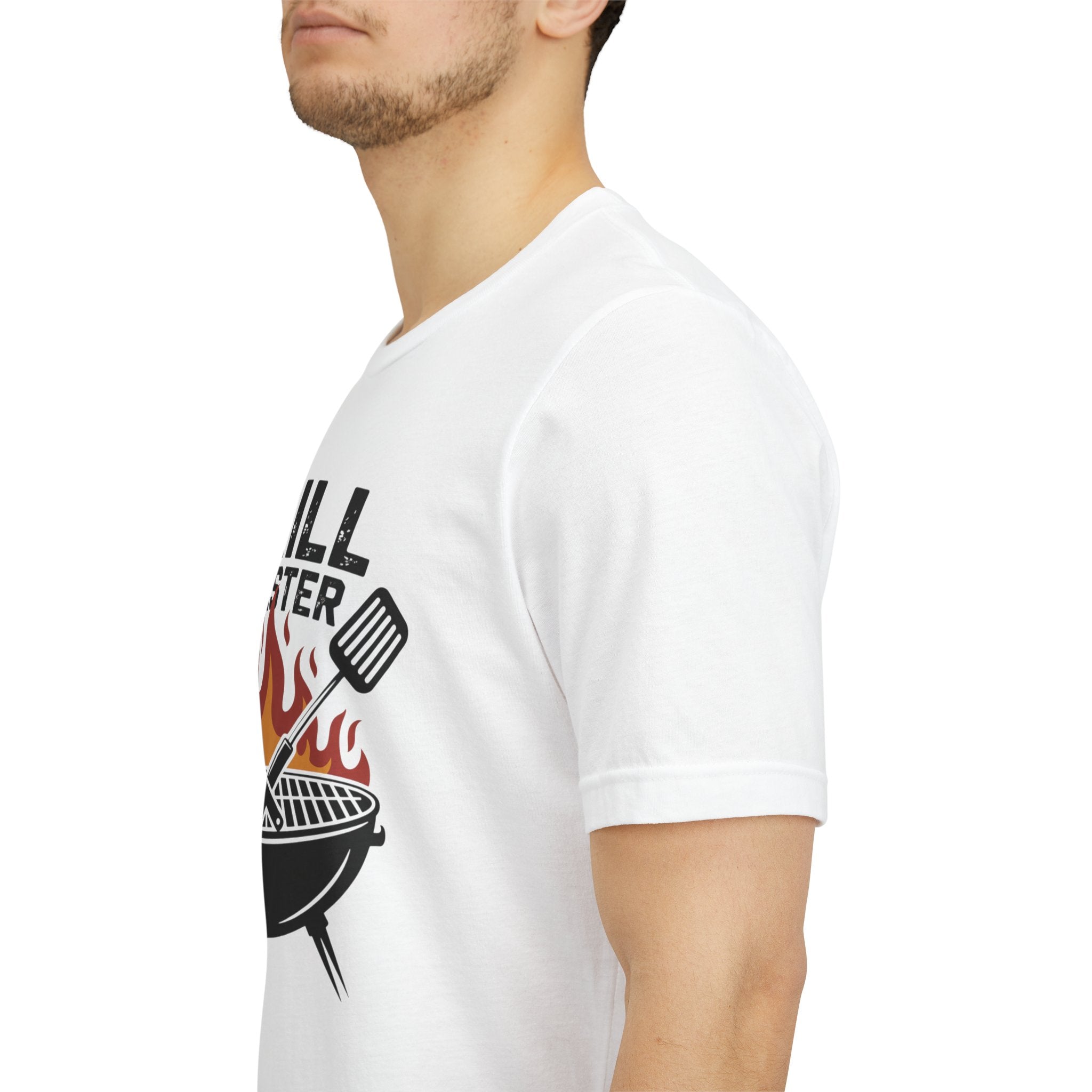 “Grill Master” T-Shirt — BBQ Chef Graphic Tee