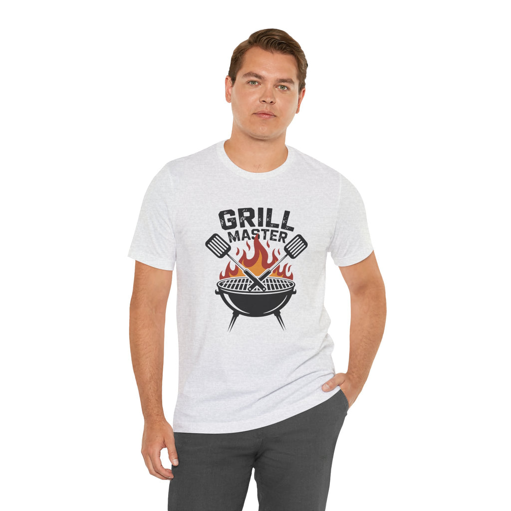 “Grill Master” T-Shirt — BBQ Chef Graphic Tee
