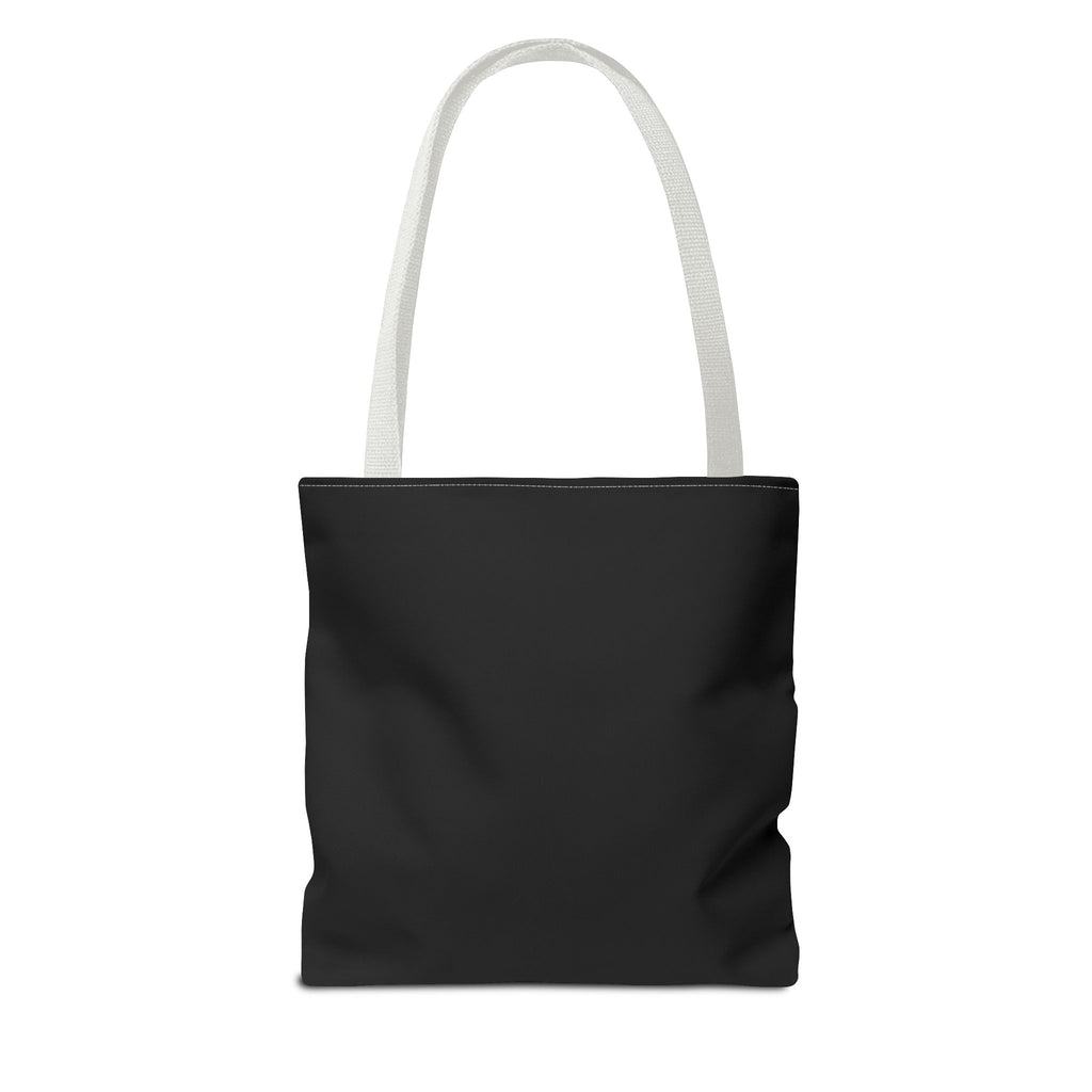“Made of Stardust & Bad Decisions” Tote Bag — Retro Planet Graphic Tote