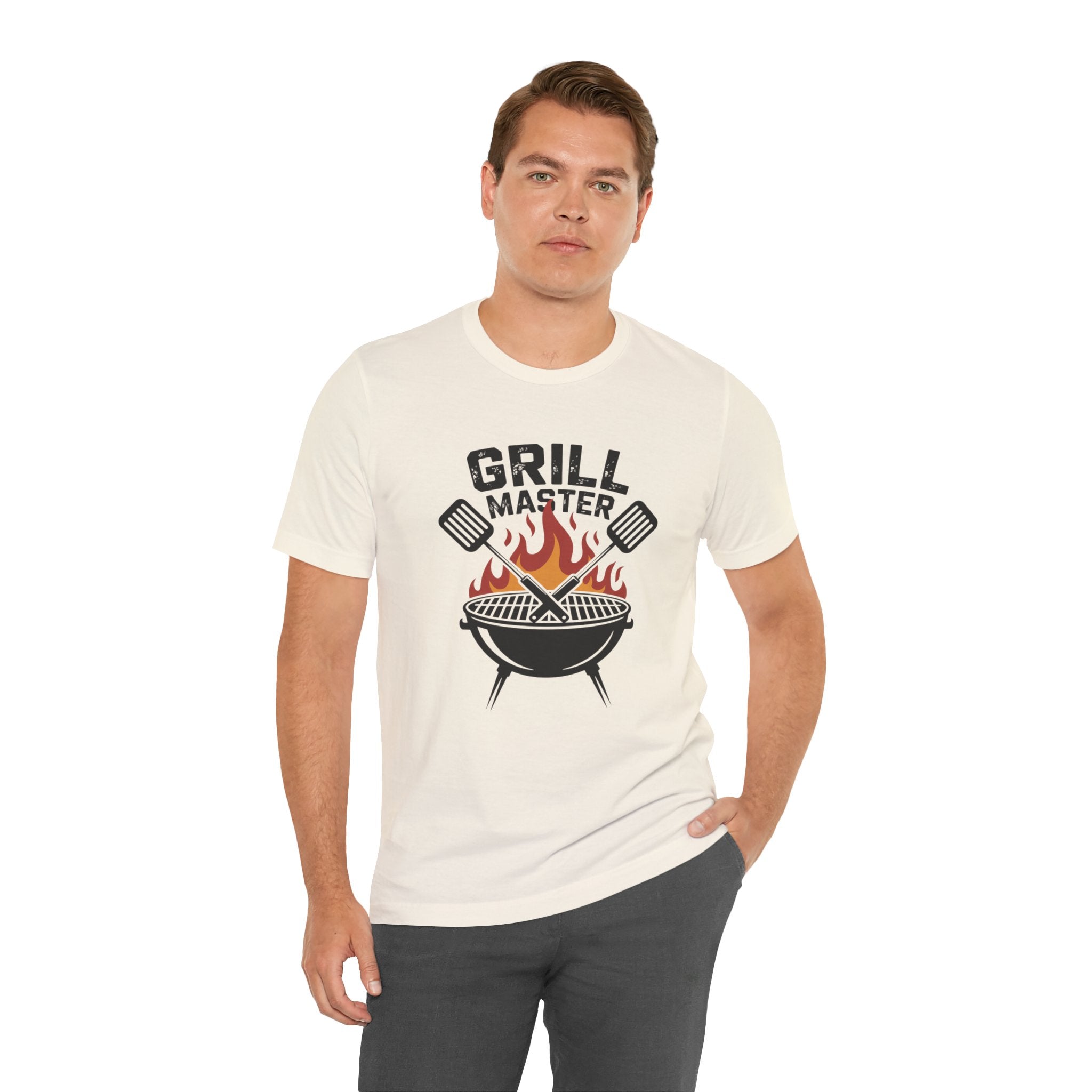 “Grill Master” T-Shirt — BBQ Chef Graphic Tee