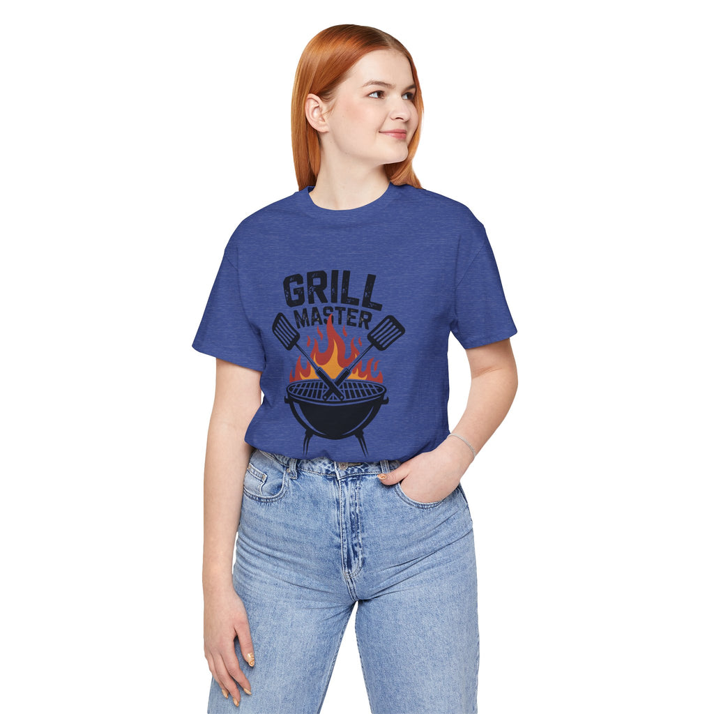 “Grill Master” T-Shirt — BBQ Chef Graphic Tee