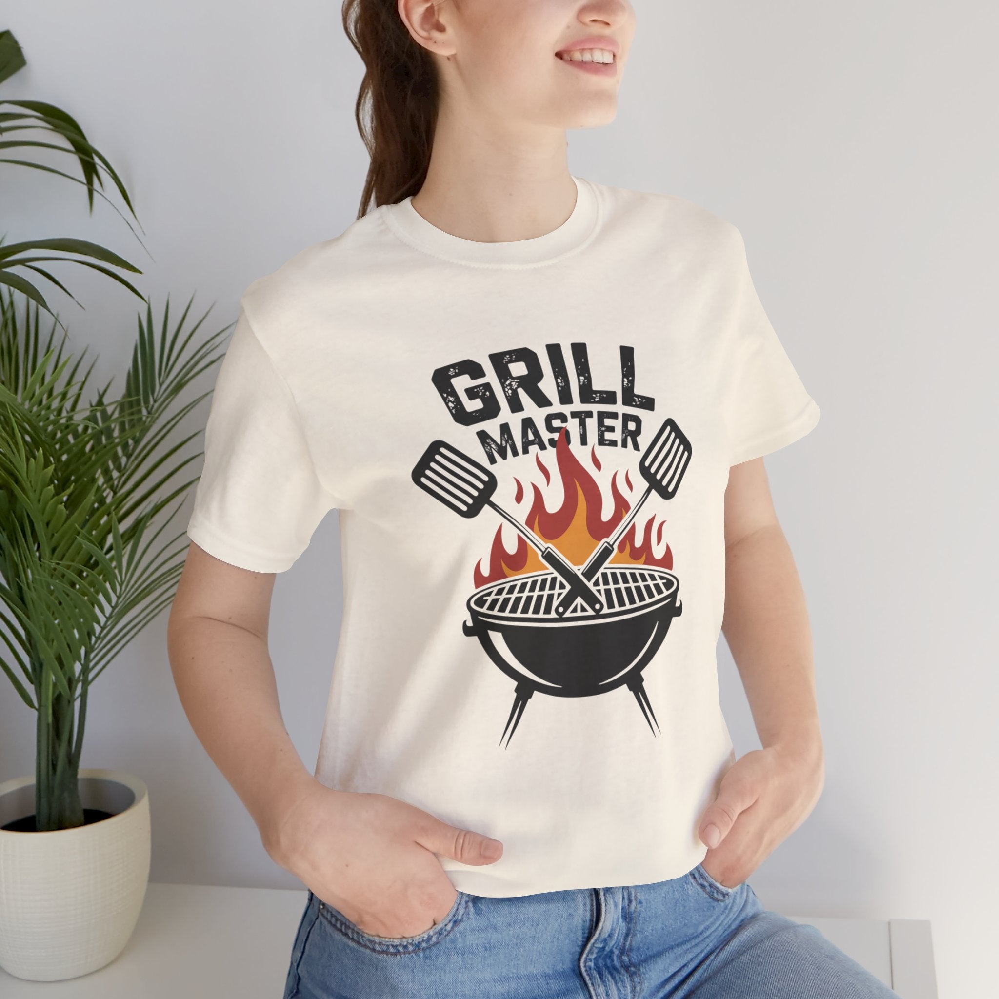 “Grill Master” T-Shirt — BBQ Chef Graphic Tee