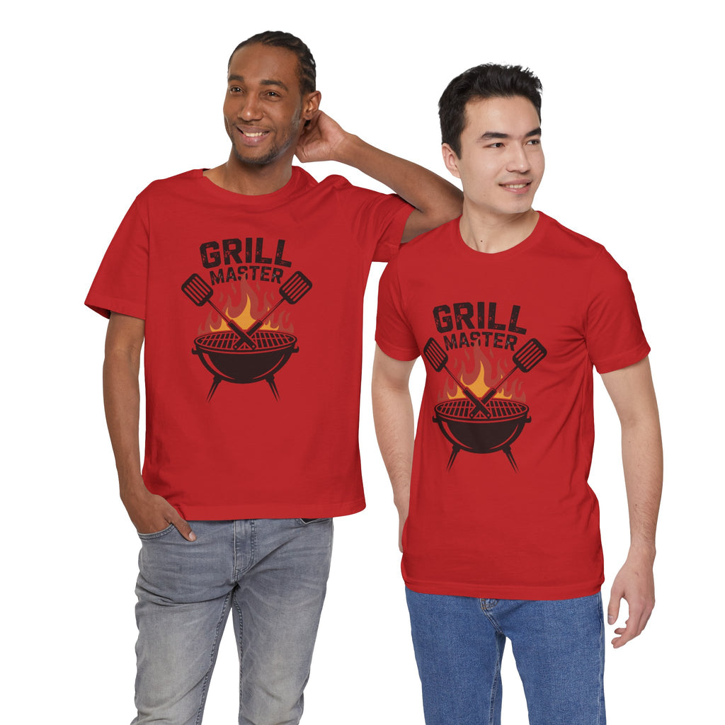“Grill Master” T-Shirt — BBQ Chef Graphic Tee