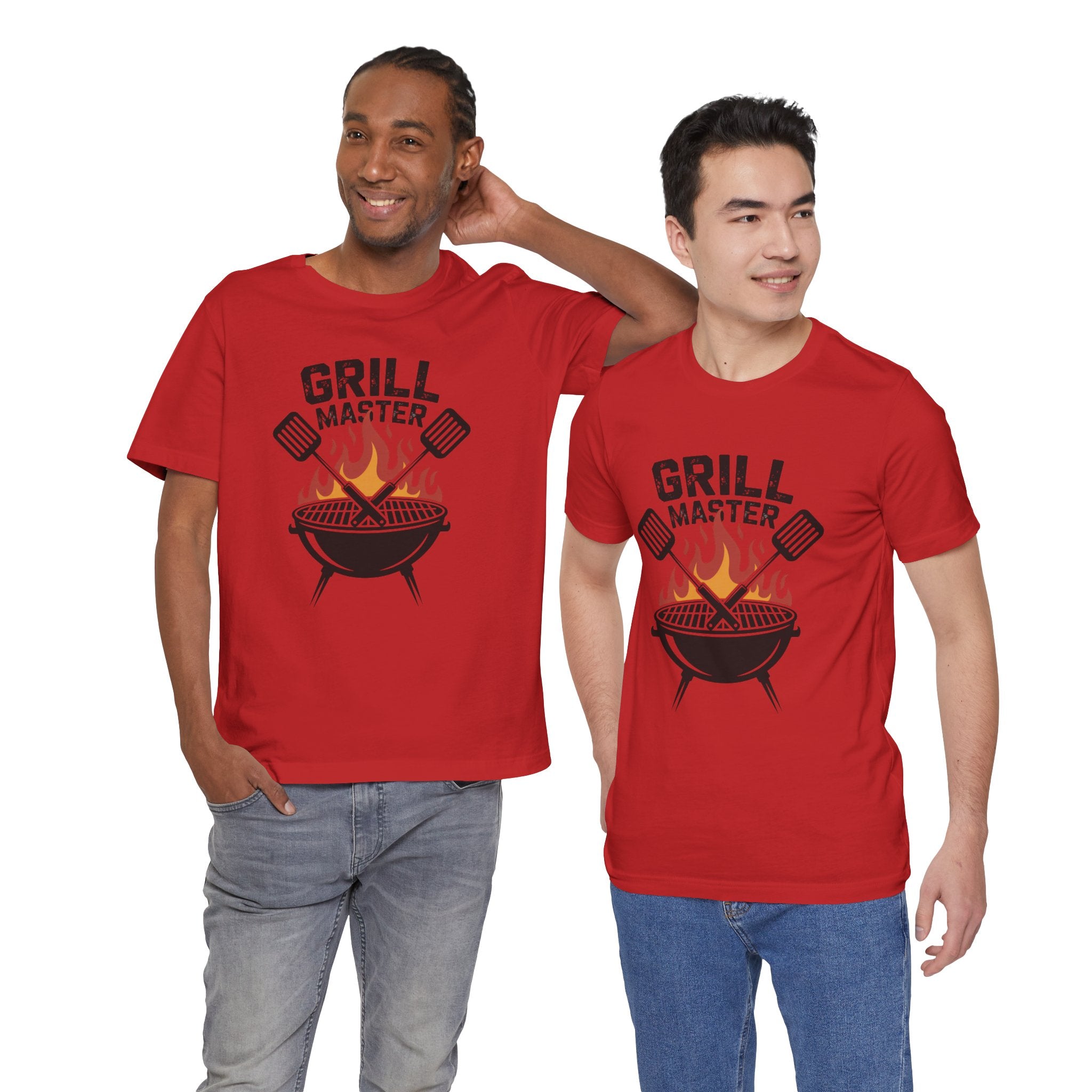 “Grill Master” T-Shirt — BBQ Chef Graphic Tee