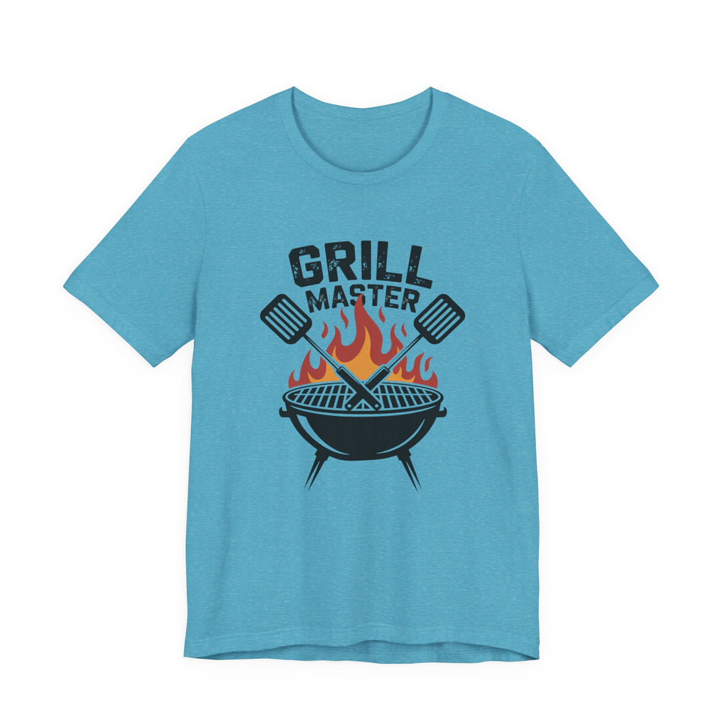 “Grill Master” T-Shirt — BBQ Chef Graphic Tee