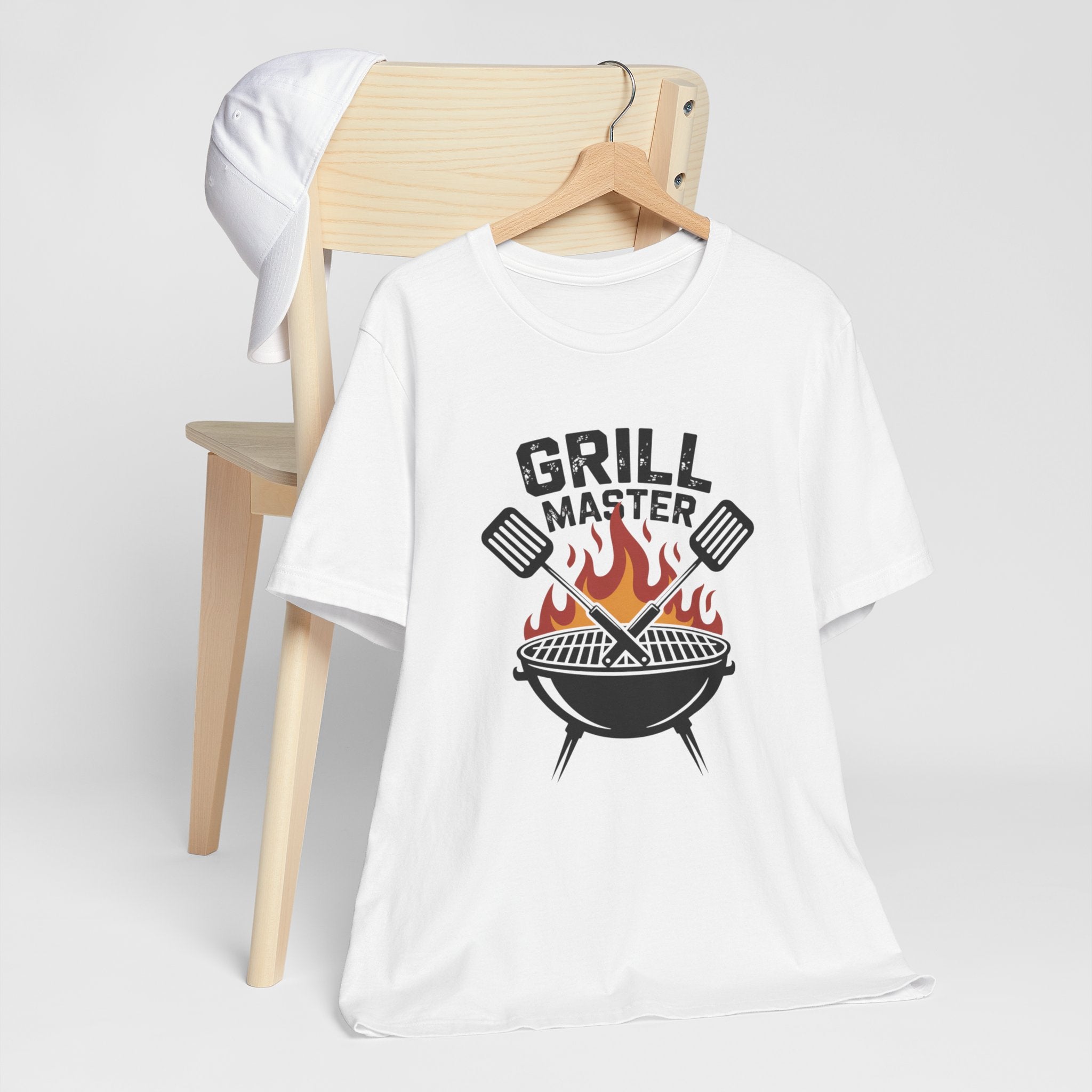 “Grill Master” T-Shirt — BBQ Chef Graphic Tee