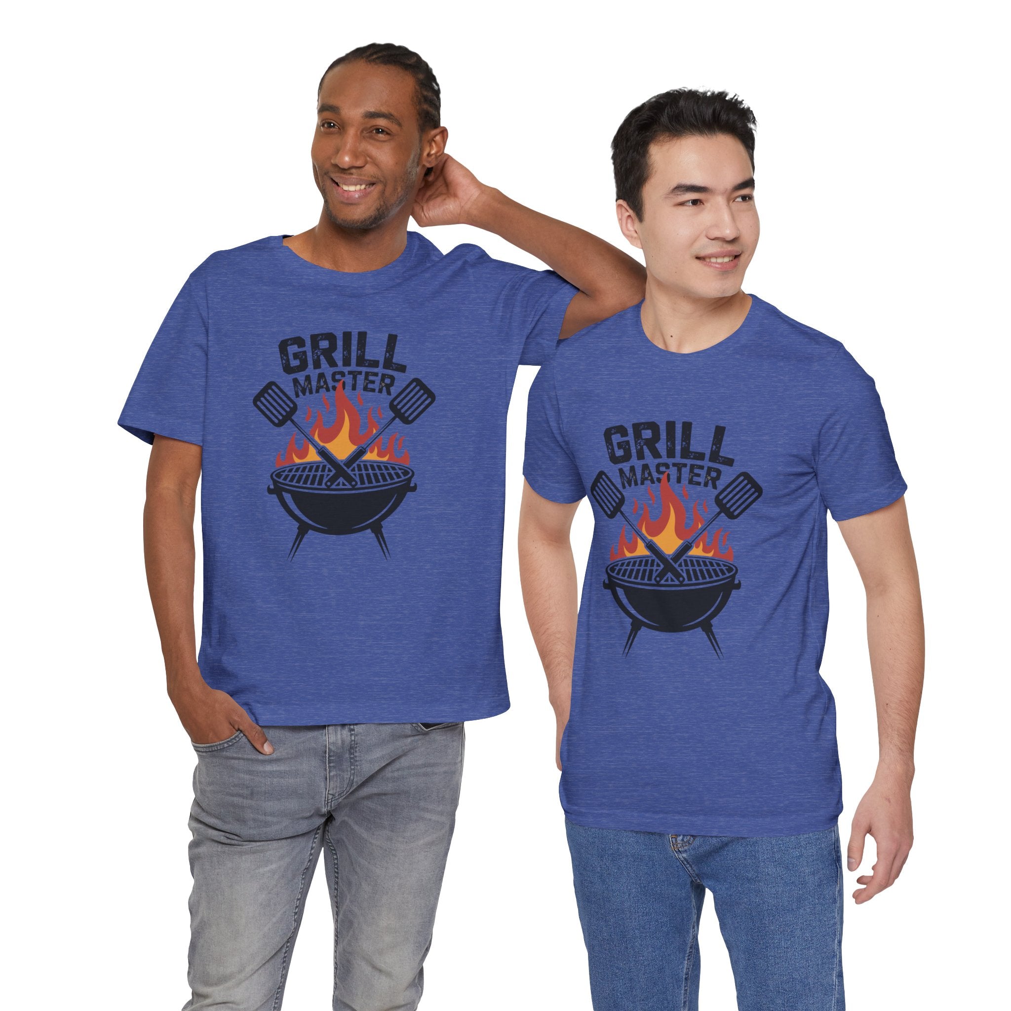 “Grill Master” T-Shirt — BBQ Chef Graphic Tee