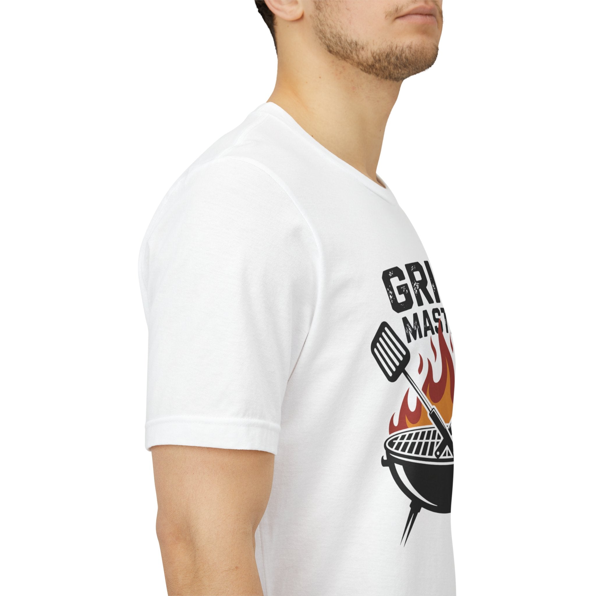 “Grill Master” T-Shirt — BBQ Chef Graphic Tee