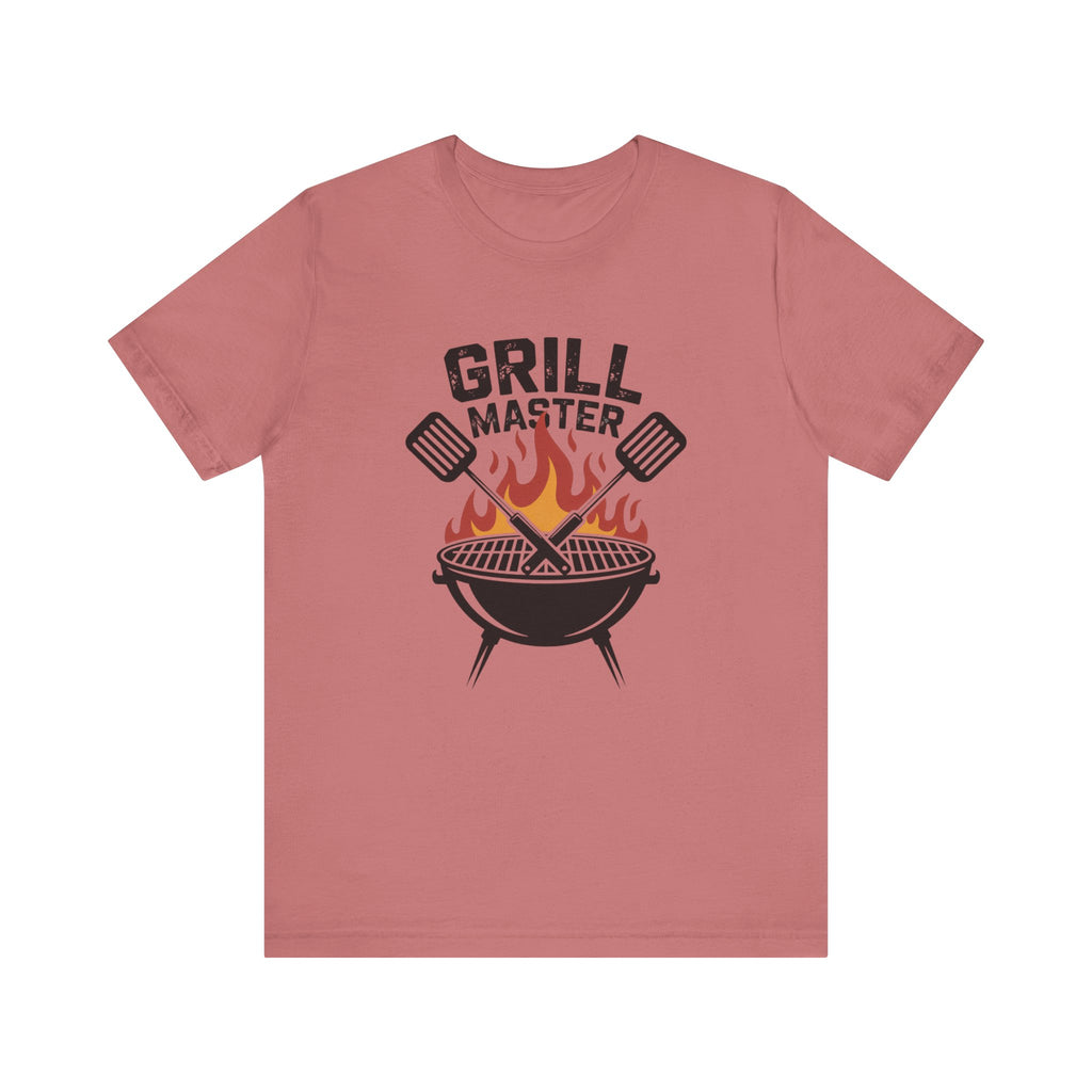 “Grill Master” T-Shirt — BBQ Chef Graphic Tee