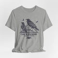 “Caw & Disorder” Tee — "Women Rising" Raven Graphic T-Shirt