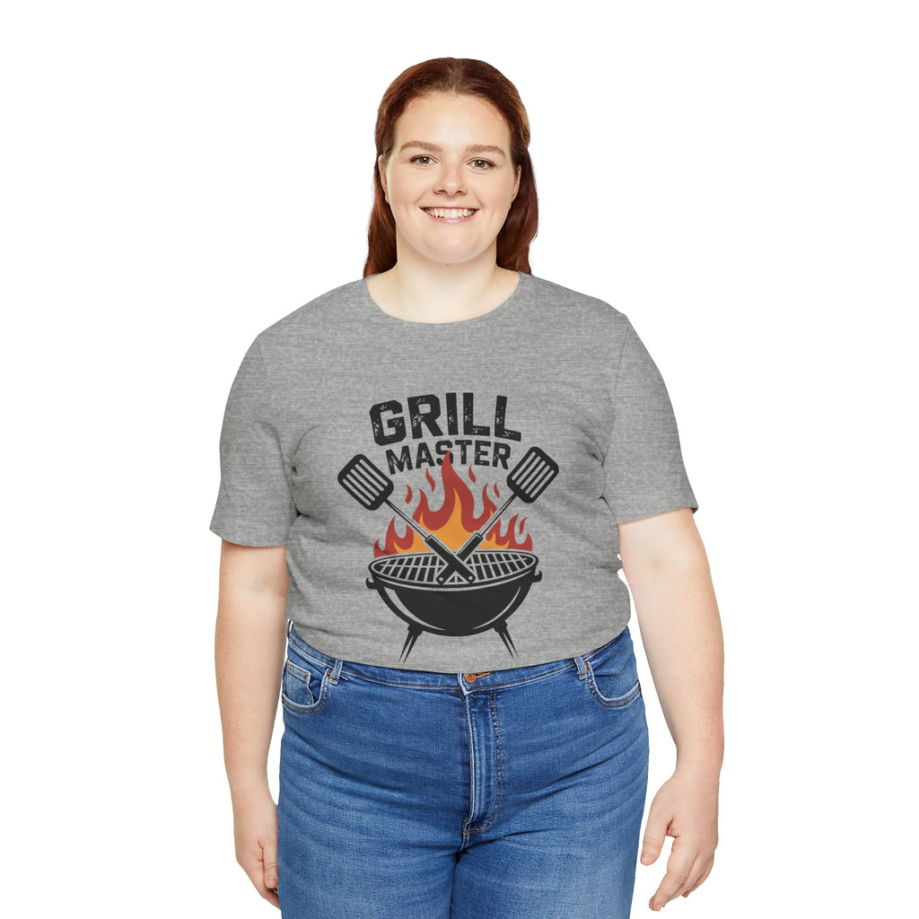 “Grill Master” T-Shirt — BBQ Chef Graphic Tee