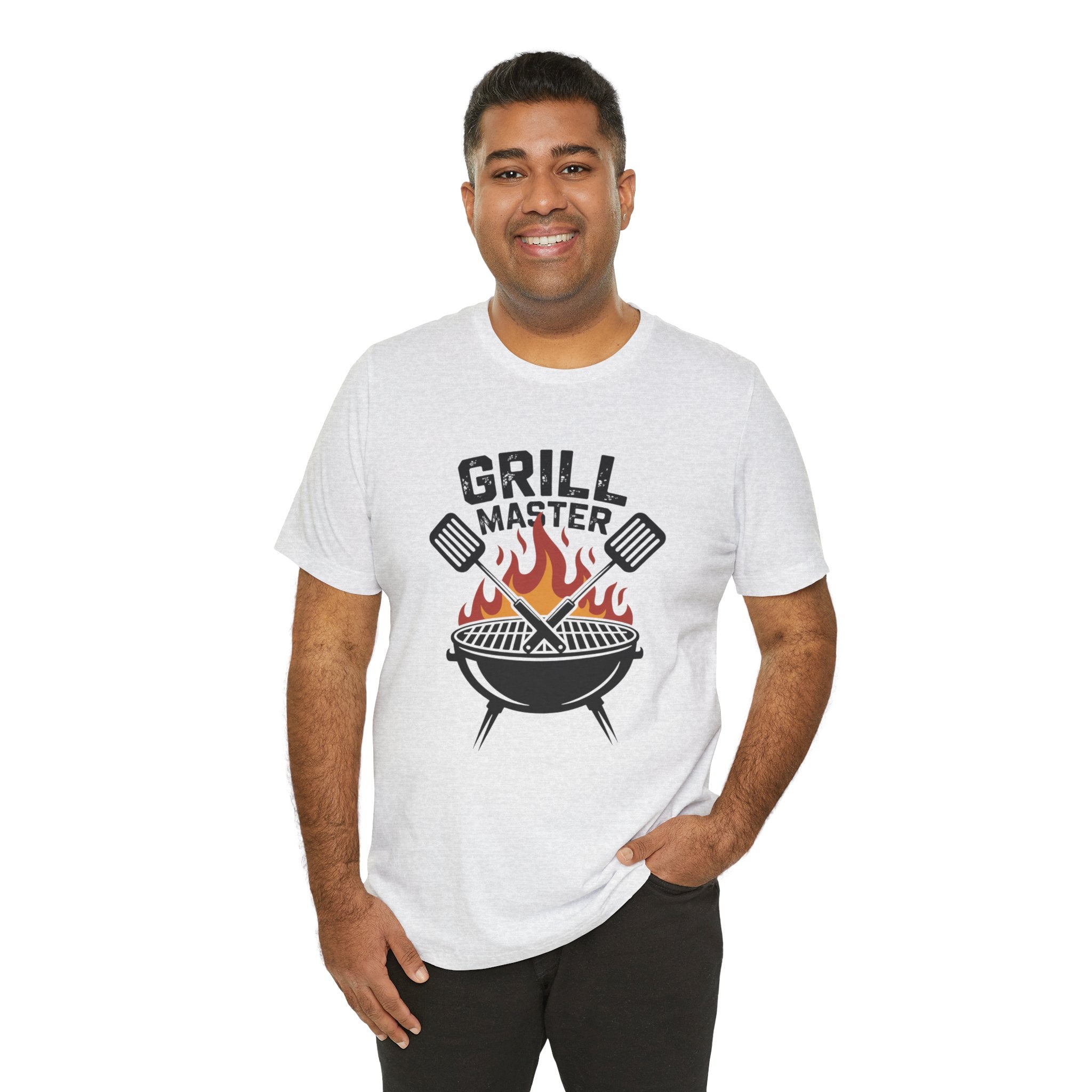 “Grill Master” T-Shirt — BBQ Chef Graphic Tee