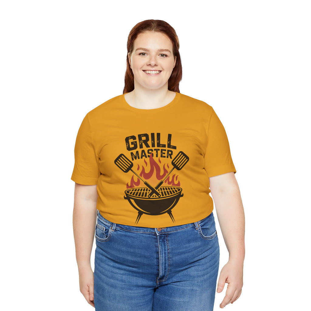 “Grill Master” T-Shirt — BBQ Chef Graphic Tee