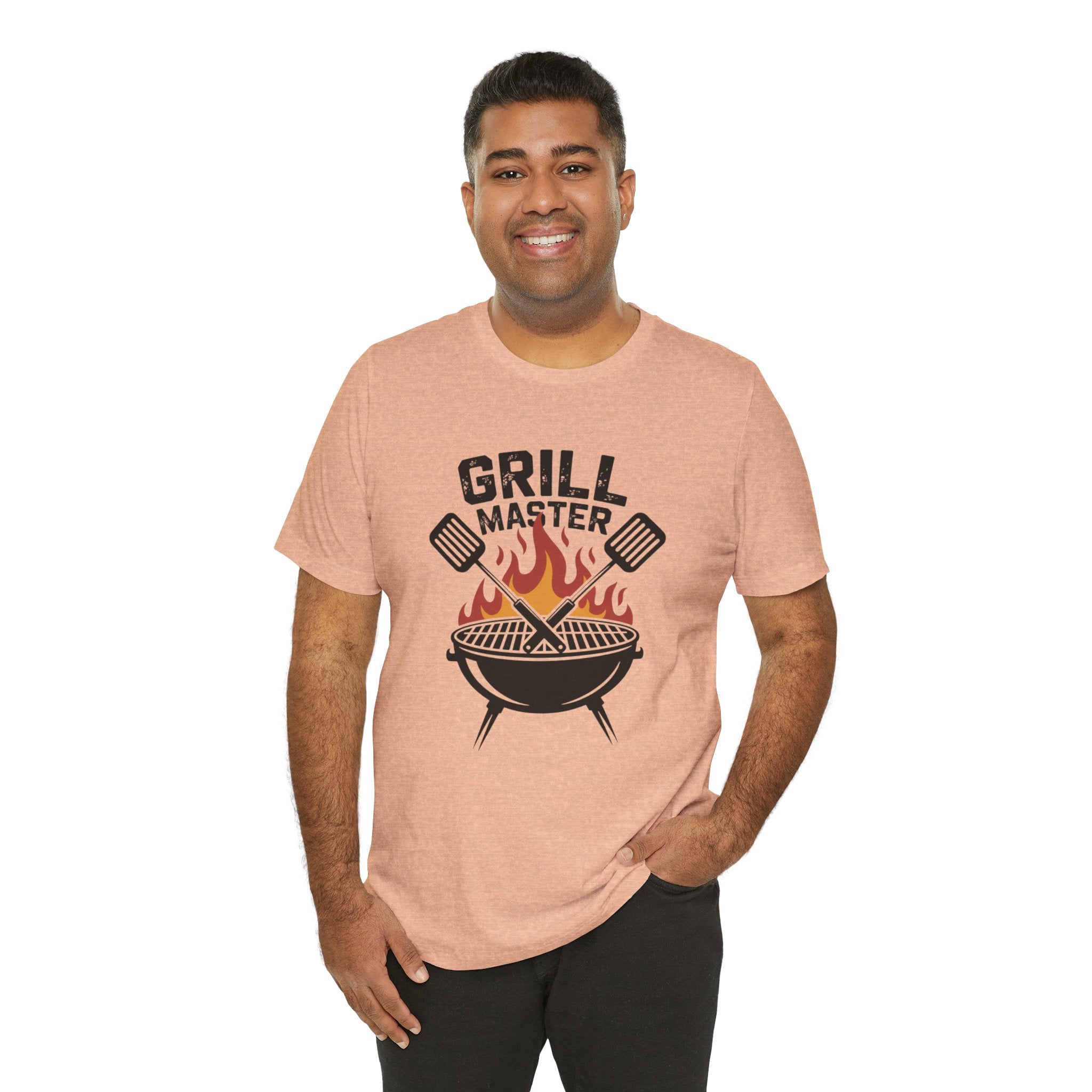 “Grill Master” T-Shirt — BBQ Chef Graphic Tee