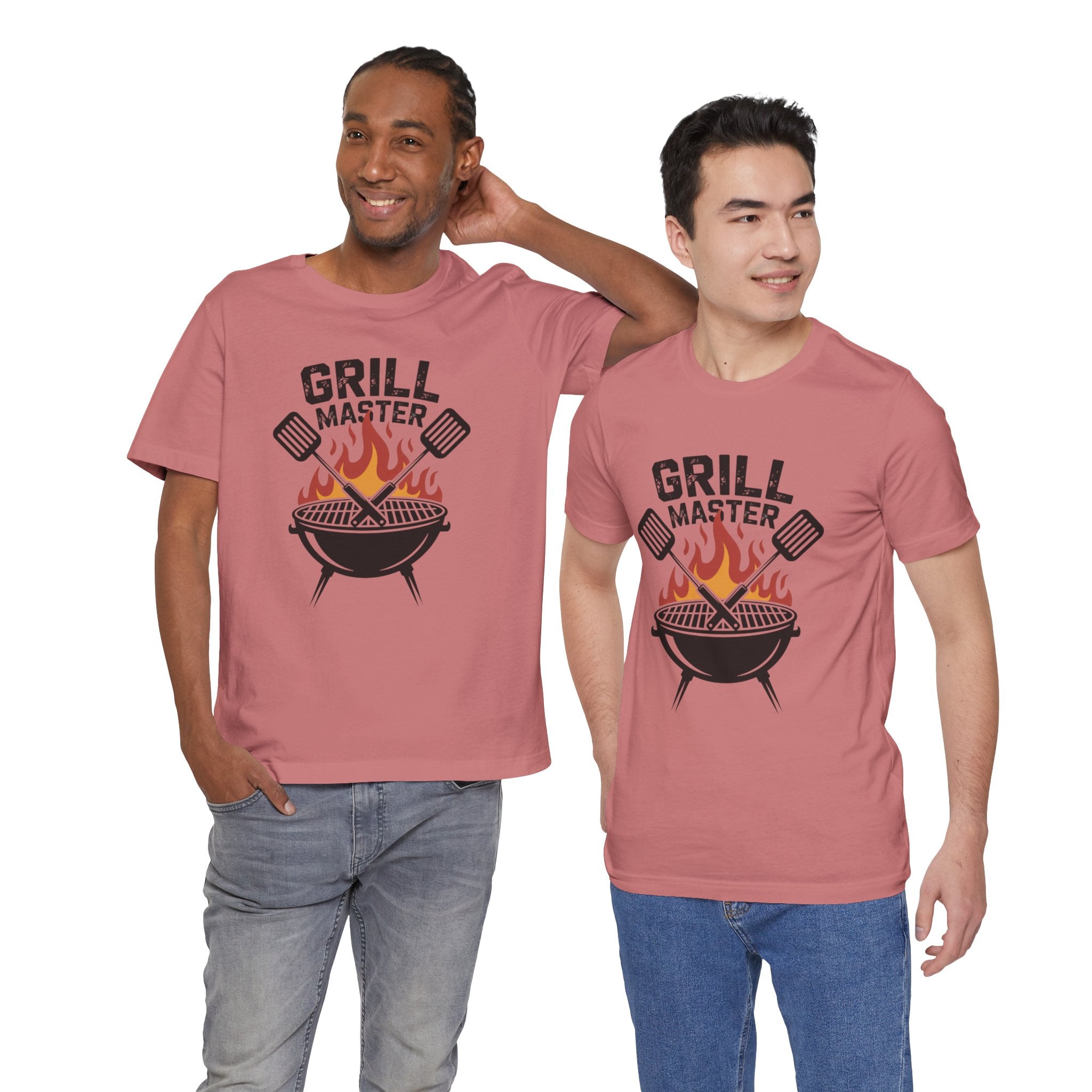 “Grill Master” T-Shirt — BBQ Chef Graphic Tee