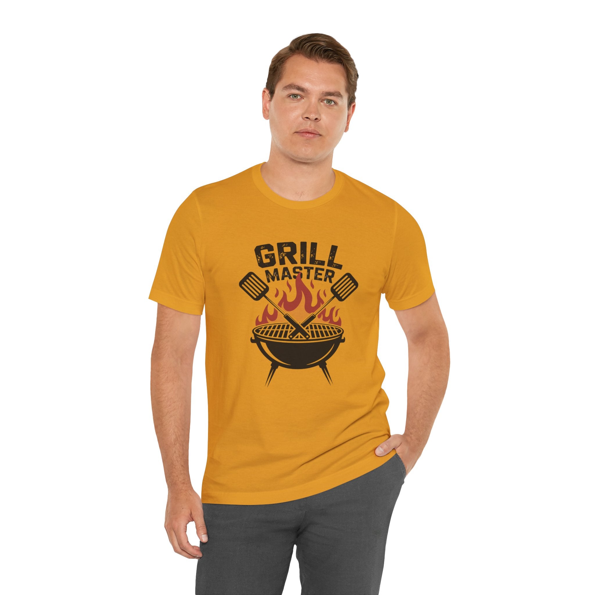 “Grill Master” T-Shirt — BBQ Chef Graphic Tee