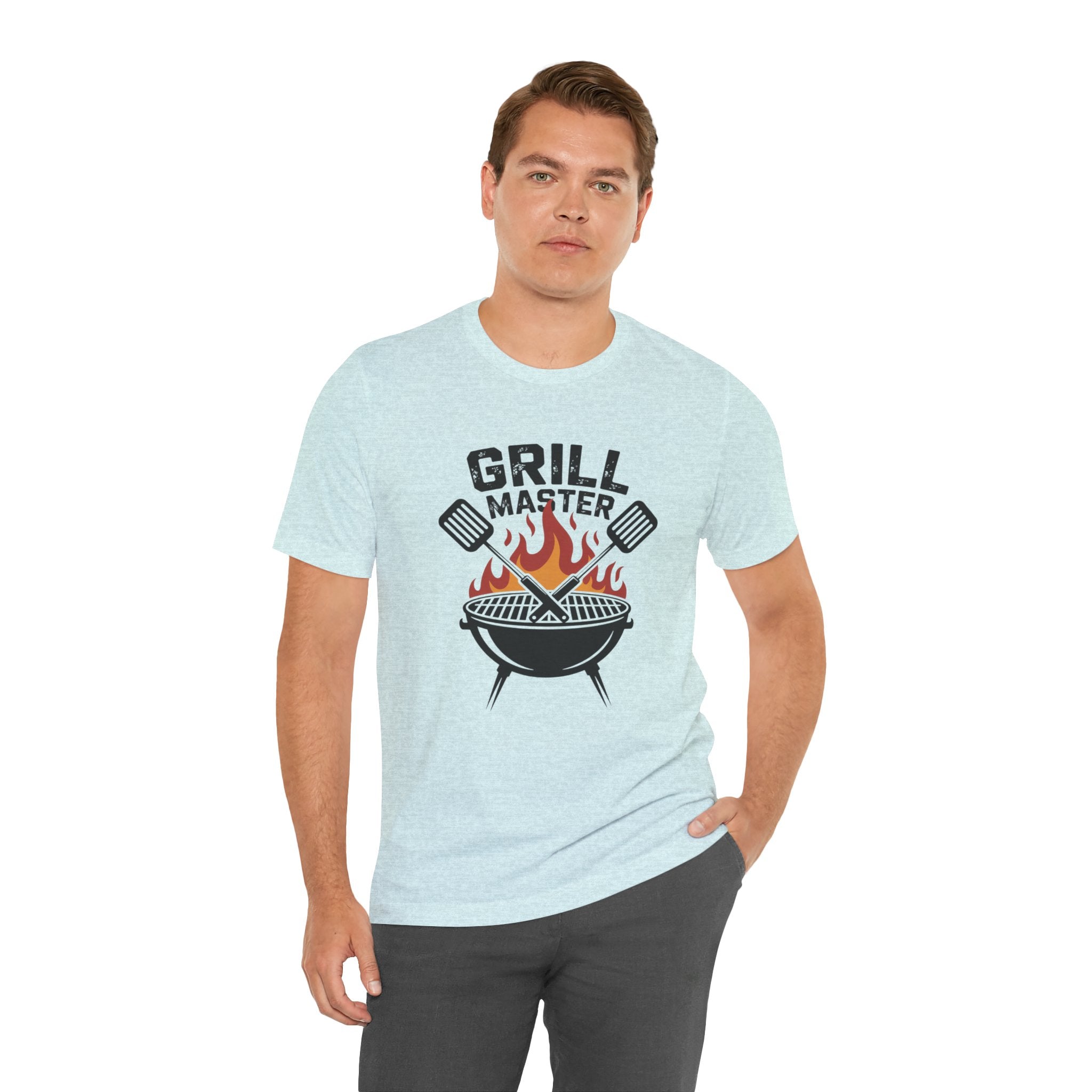 “Grill Master” T-Shirt — BBQ Chef Graphic Tee