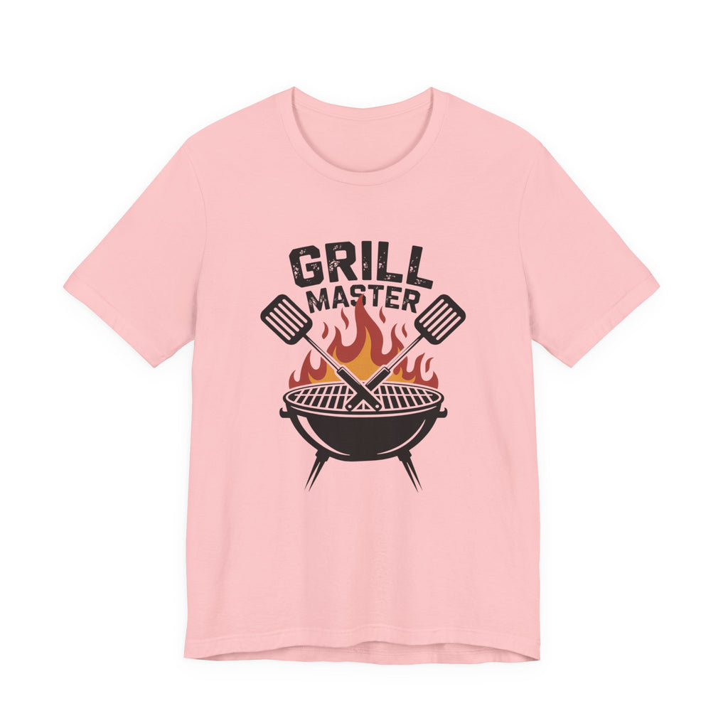 “Grill Master” T-Shirt — BBQ Chef Graphic Tee