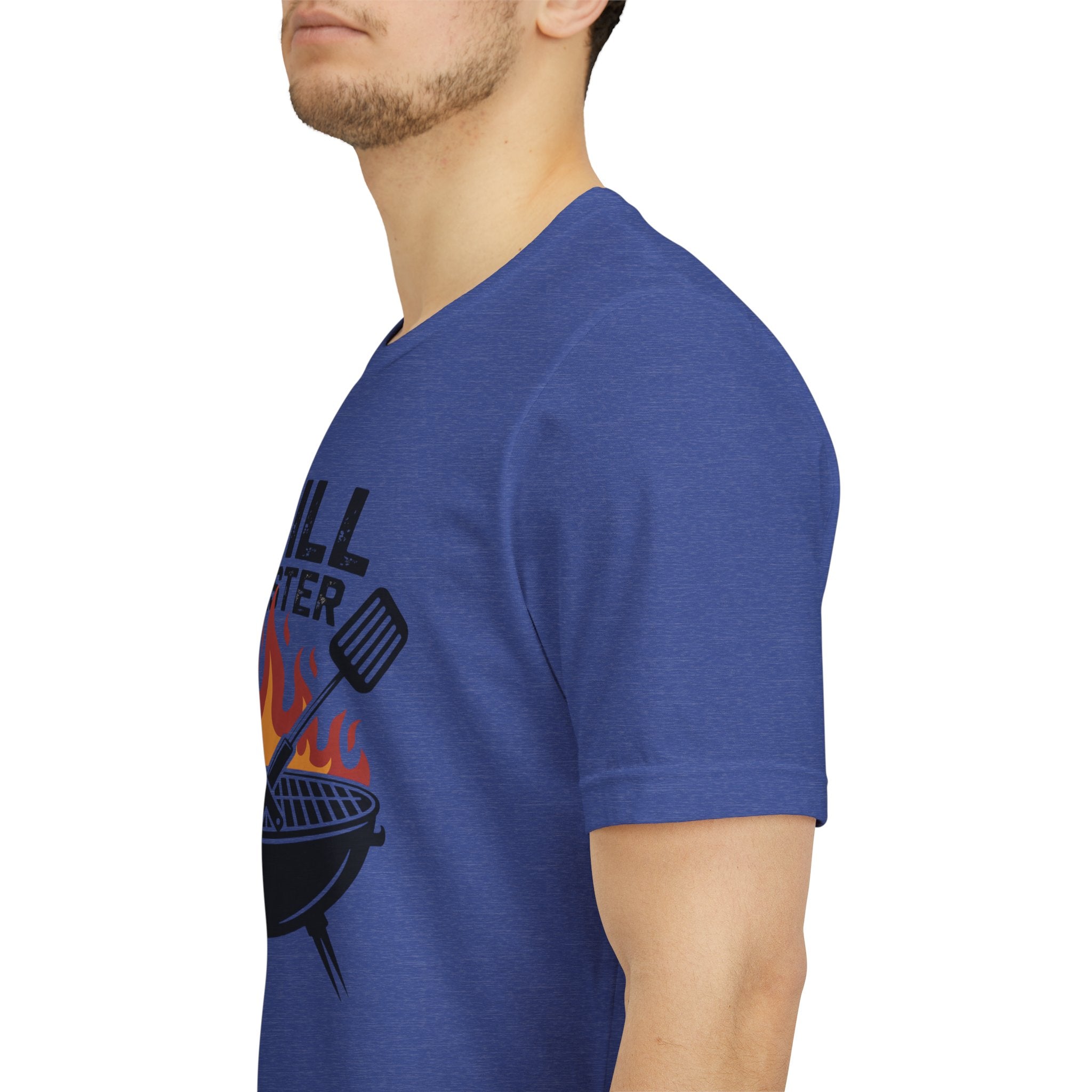 “Grill Master” T-Shirt — BBQ Chef Graphic Tee