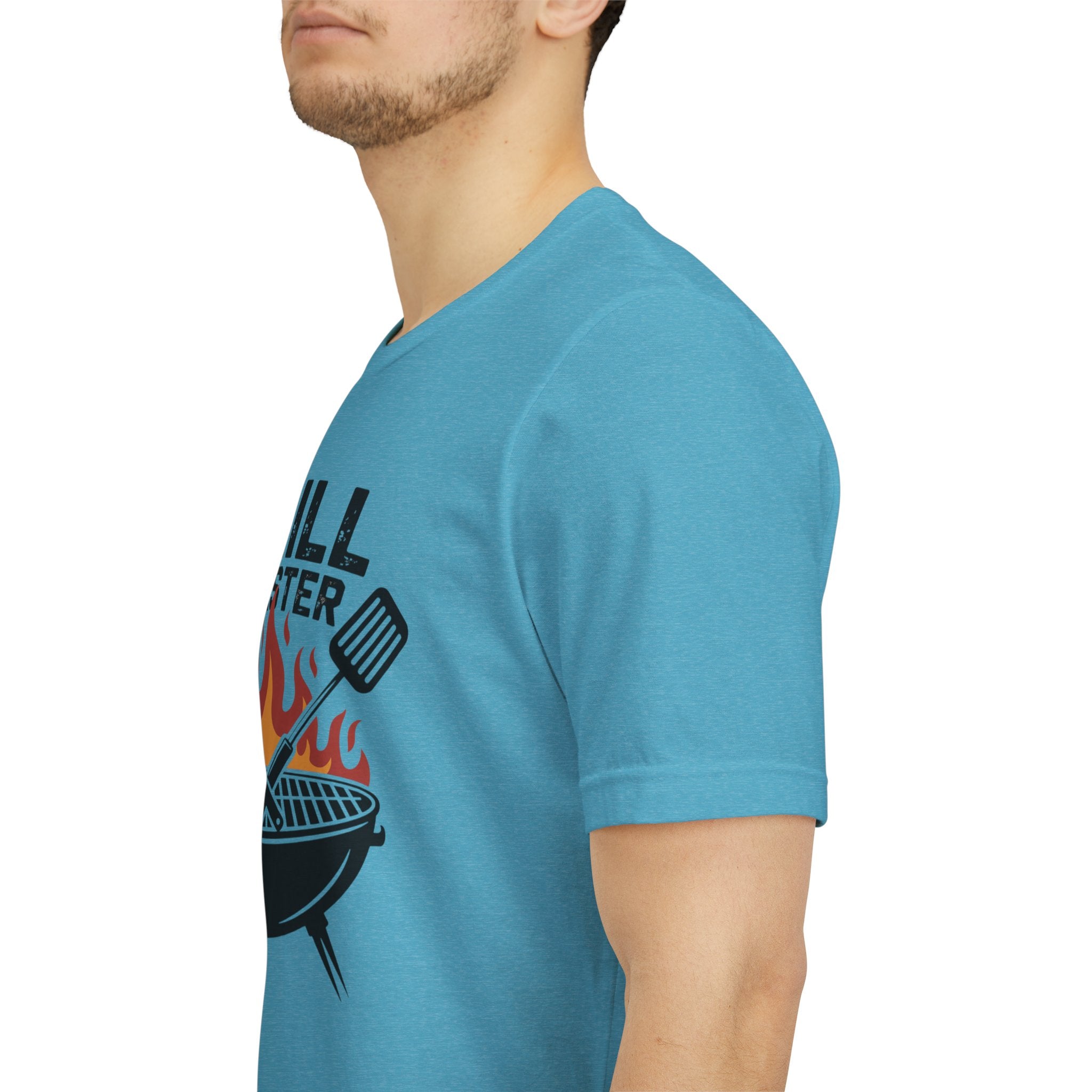 “Grill Master” T-Shirt — BBQ Chef Graphic Tee