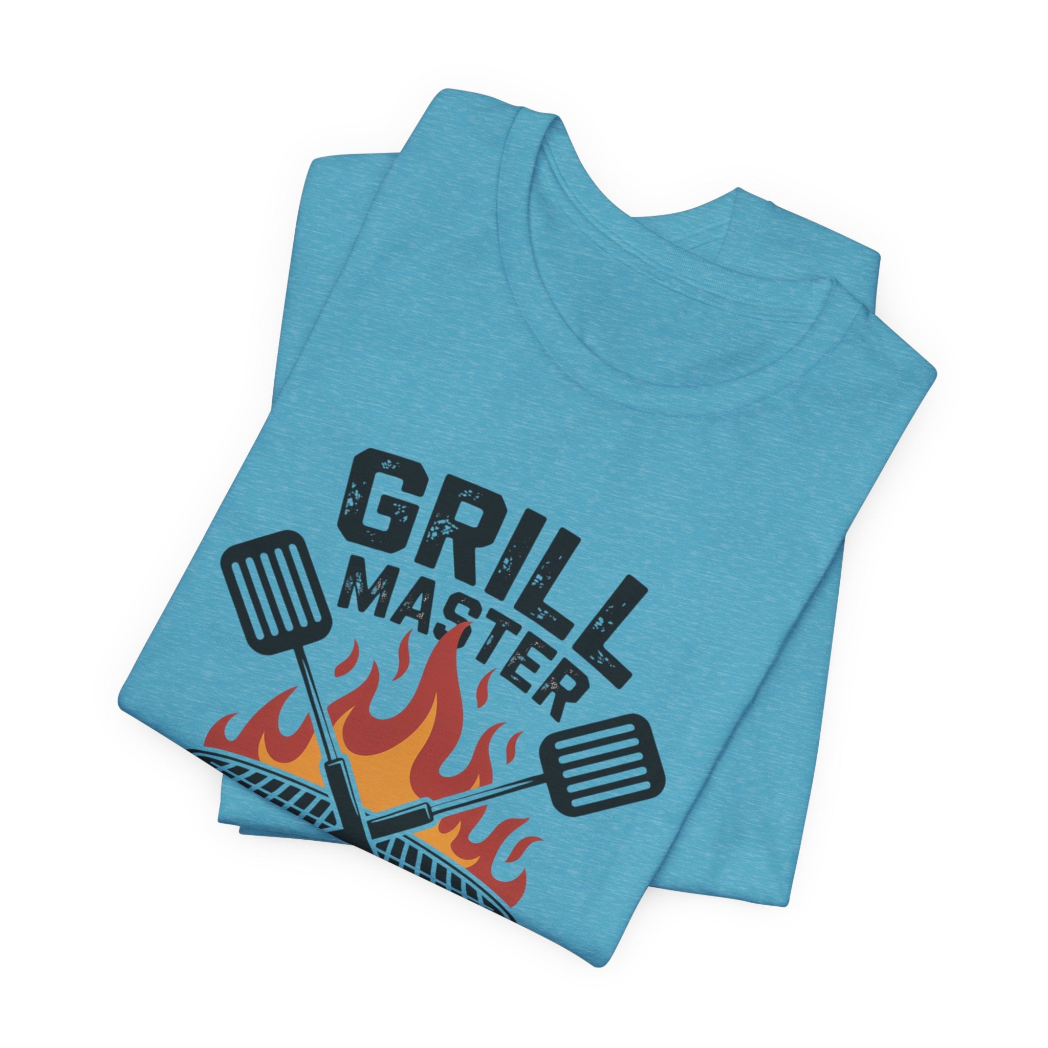 “Grill Master” T-Shirt — BBQ Chef Graphic Tee