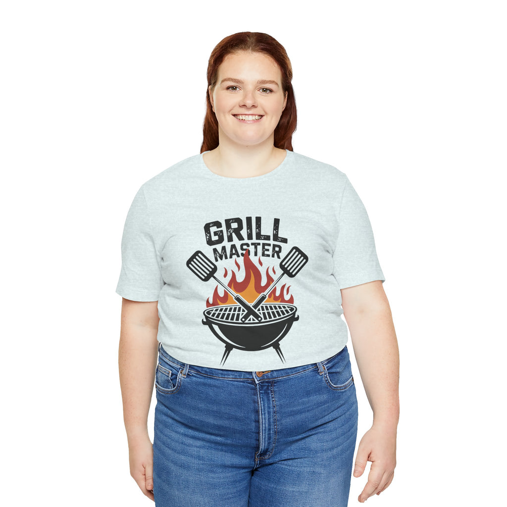 “Grill Master” T-Shirt — BBQ Chef Graphic Tee